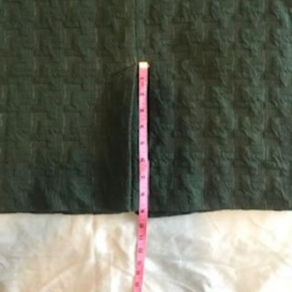 NWT Anthropologie Cartonnier Oversized Green Houndstooth Blazer Size M - Picture 8 of 10